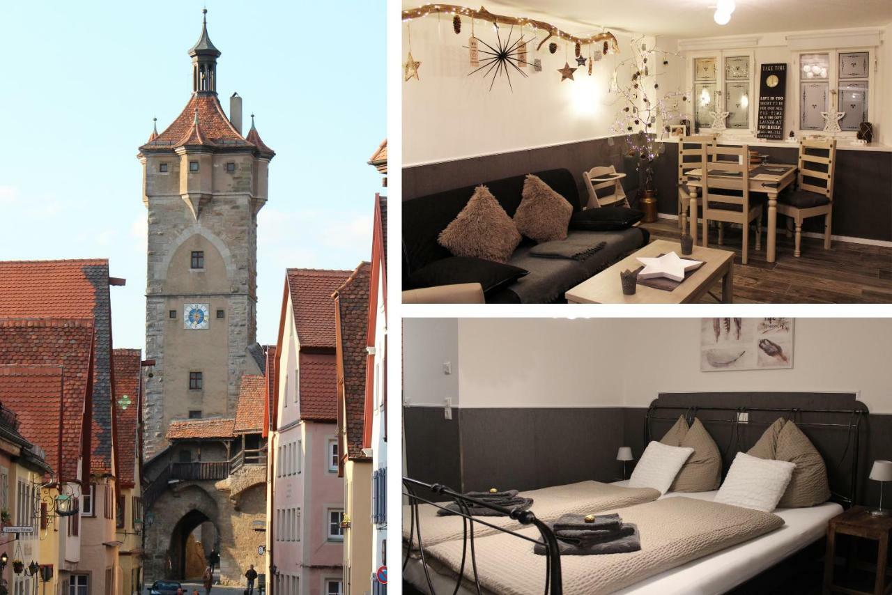 Ferienwohnung Muss - Rothenburg Rothenburg ob der Tauber Eksteriør bilde